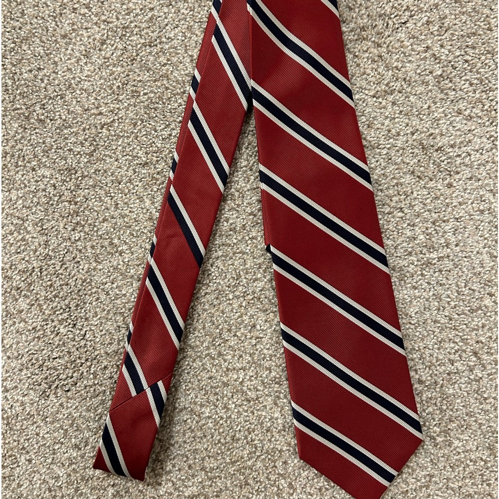 Rooster Striped Tie